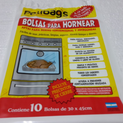 BOLSA P/HORNO 30X45 X10U